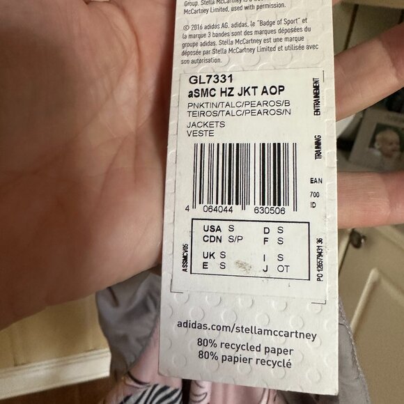 Adidas by Stella McCartney Future Playground Jacket size Small NWT - Picture 10 of 10